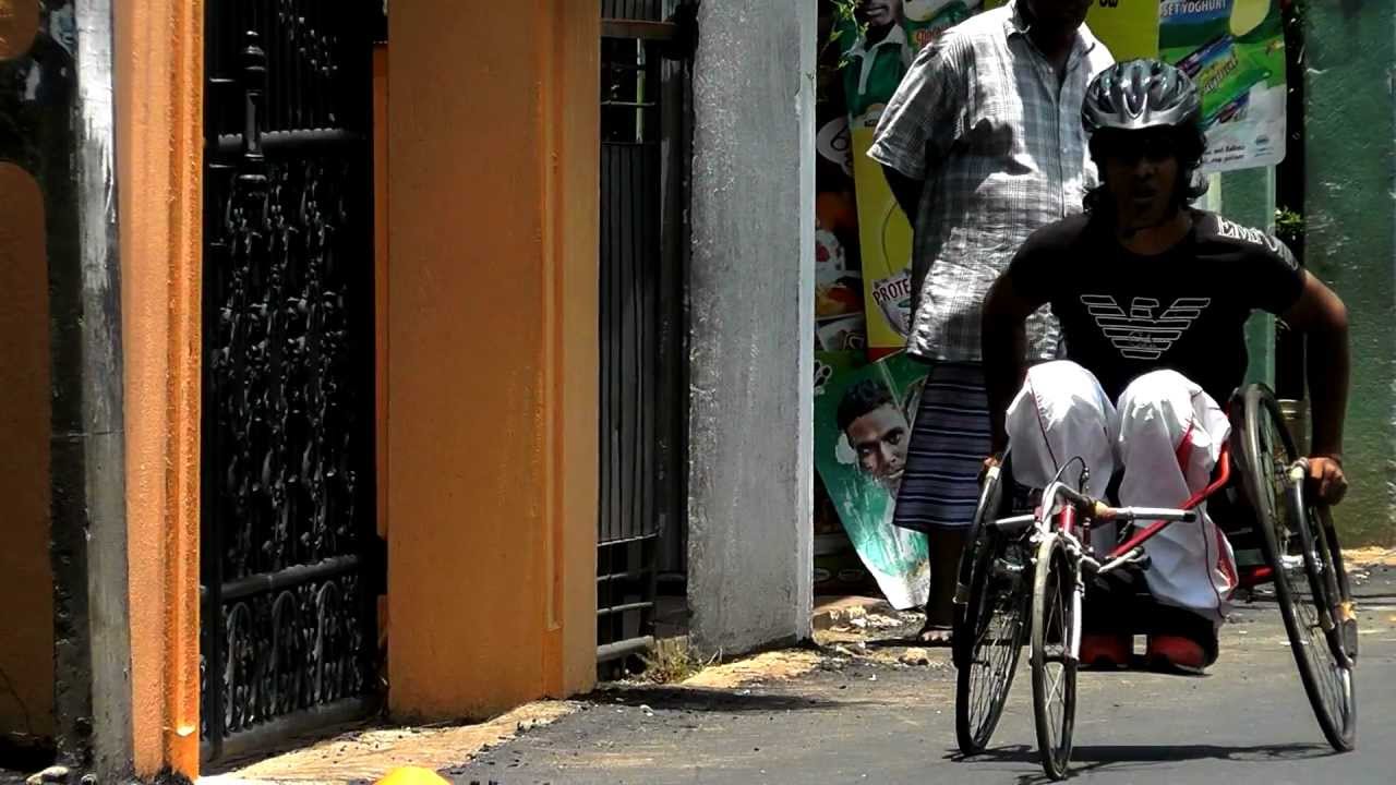 Flying Start Low Cost Racing Chair by the Agitos Foundation and