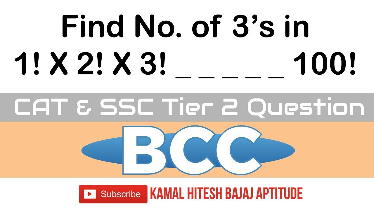 Advanced questions for CAT exam Part 1 YouTube