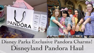 Pandora Haul | My New Disney Parks Exclusive Pandora Charms | Disney x Pandora