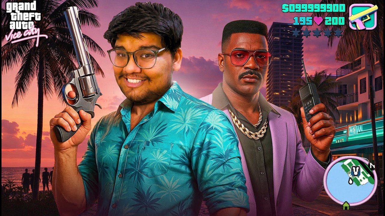GTA VICE CITY LIVE GAMEPLAY | FAV CHILDHOOD GAME
