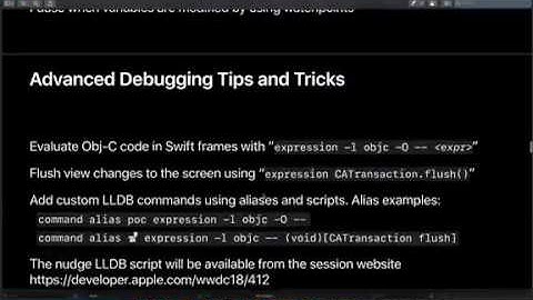 Advanced Debugging Tips and Tricks in iOS - Xcode