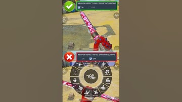 ✅ Broken Weapon Views Settings in CODM BR 🔥💯 Codmobile Tips and Tricks #shorts #codmbr #iphonecodm