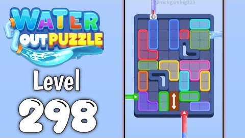 Water Out Puzzle Level 298 Walkthrough