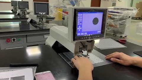 Fast Speed Semi-auto CCD Target Hole Punching Machine For PC Sheet