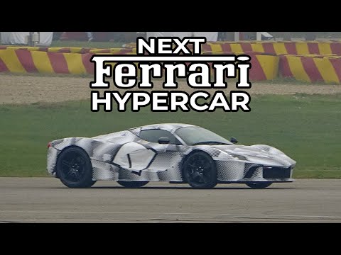 NEW 2022 FERRARI HYPERCAR TESTING @Fiorano - Based on a Laferrari Aperta