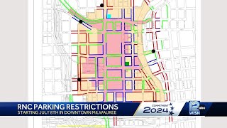RNC parking restrictions downtown expected to take effect a week before convention