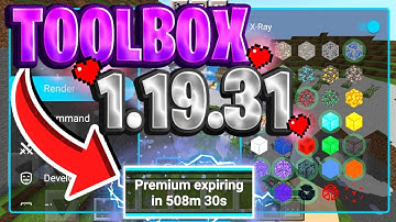 💟 Toolbox Infinite Time For MCPE 1.19.31 | Toolbox 1.19.31🌐 Toolbox para MCPE 1.19.31