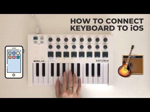 How To Connect MIDI Keyboard to iPhone/iPad (GarageBand iOS) 2021