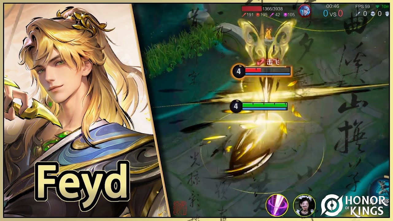Feyd｜This is Feyd's most popular skin｜Essa é a skin mais popular de Feyd｜Honor of Kings