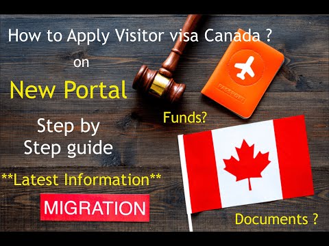 Apply Visitor Visa Canada on New Portal | Step by Step Guide | Latest  | Full info | TRV | 2021