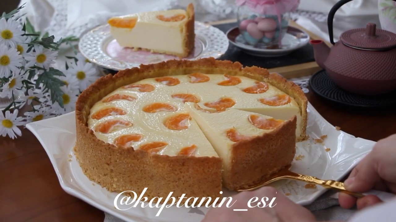 Alman Cheesecake'nin Türkiye Şartlarına Göre Yaptım ll KÄSEKUCHEN Quarksız Nasıl Yapılır