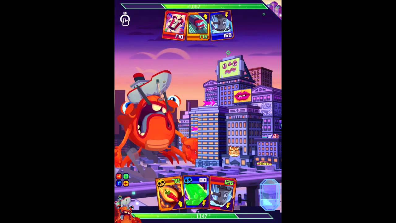 MONSTER EAT MY METROPOLIS #01 | Attack Metropolis | Adult Swim Gameplay Review iOS, Android
