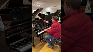 Playing on Steinway Model S - #piano #shorts