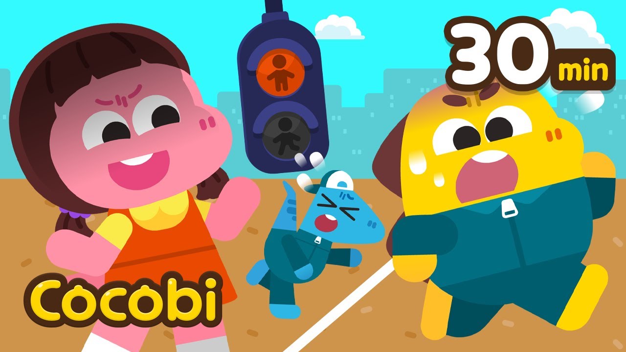 ¡No cruces la calle con la luz roja!🚦✋ | Canciones Infantiles | Kids Songs | Cocobi