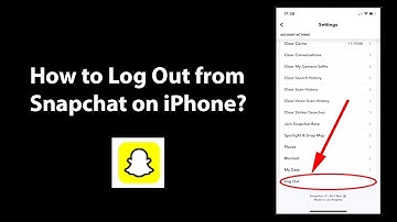 How to Log Out from Snapchat on iPhone?