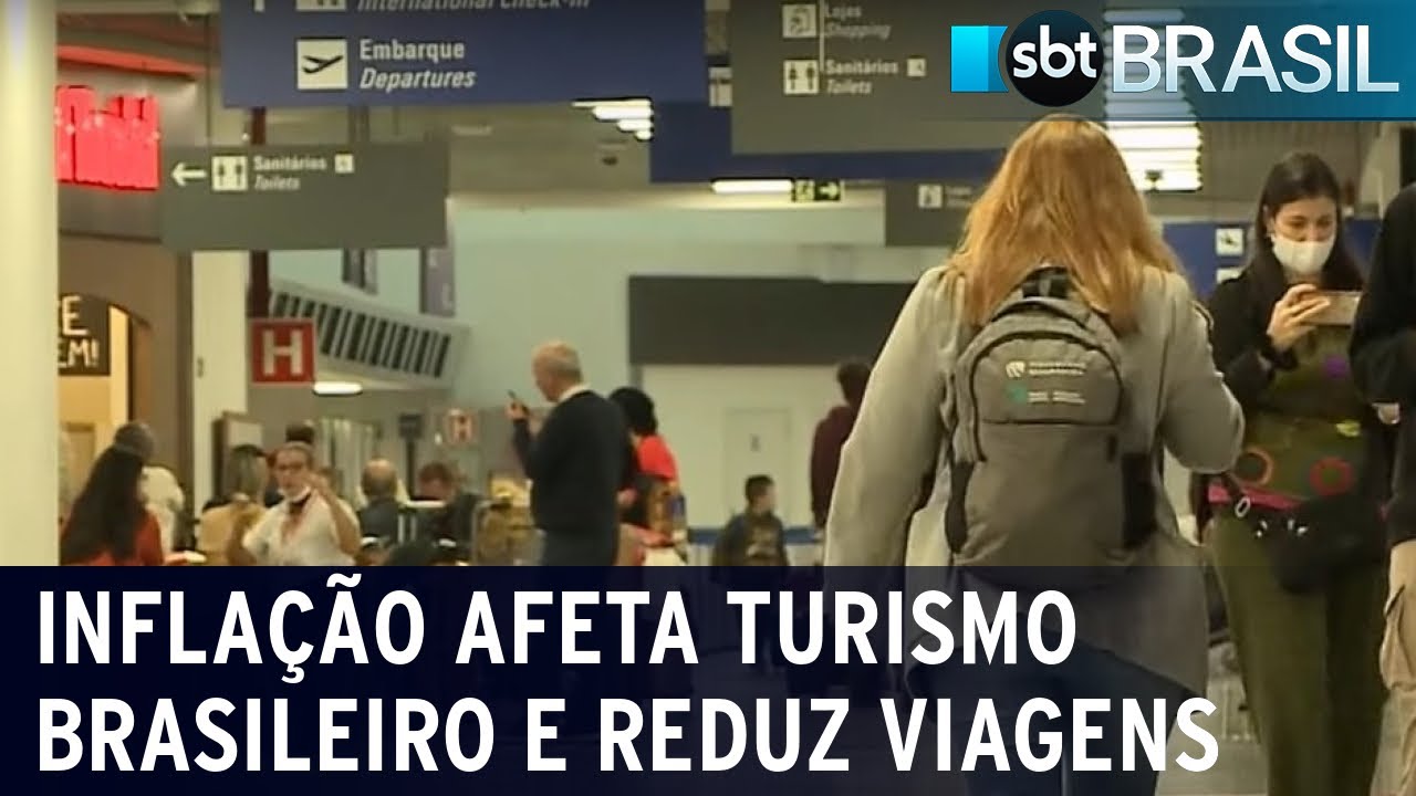 Inflação afeta turismo brasileiro e reduz viagens | SBT Brasil (13/10/22)