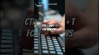 Accidentally Closed a Tab, DO THIS NOW!🤯 #techtips