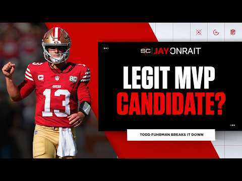 Is Brock Purdy a legitimate NFL MVP candidate?