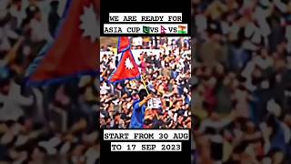 Asia Cup 2023 Schedule, Nepal🇳🇵Qualify #shorts #video #viral