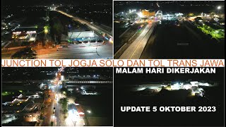 Download Lagu Progress Exit Tol Jogja Solo - Colomadu, Gerbang Tol Kartasura, Pengerjaan Malam Update 5 Oktober 23 MP3