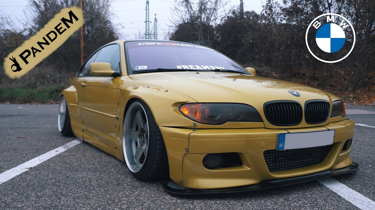 BMW E46 🚗 Pandem / Rocket Bunny Kit 🐰 Bemutató YouTube