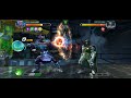 MCOC unranked 6 star Galan vs 6 star rank 4 Dr Doom