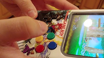 Game Boy Raspberry Pi 3/CM3 PSP Joystick demo