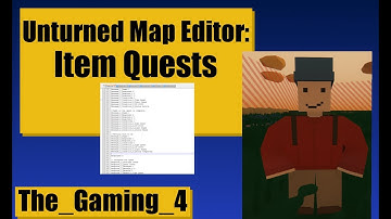Unturned Map Editor: NPC Item Quest
