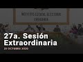 Proceso Electoral 2020-2021 — 27a. Sesión Extraordinaria