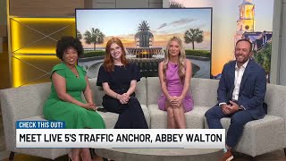 : Abbey Walton Joins The 5 News Morning Crew Resimi