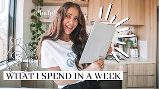 WHAT I SPEND IN A WEEK as a 30 year old living in MELBOURNE! Rent, Bills, Food & Expenses!