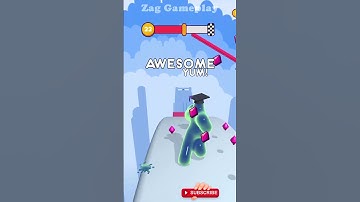 Blob Runner 3D 🤡💪 [BIG UPDATE] Max Levels - Gameplay #14 #shorts