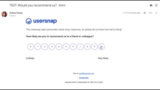 NPS two ways: collect NPS customer feedback with pop-up and email