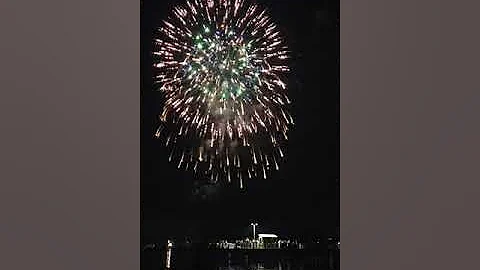 Fireworks over Tacoma