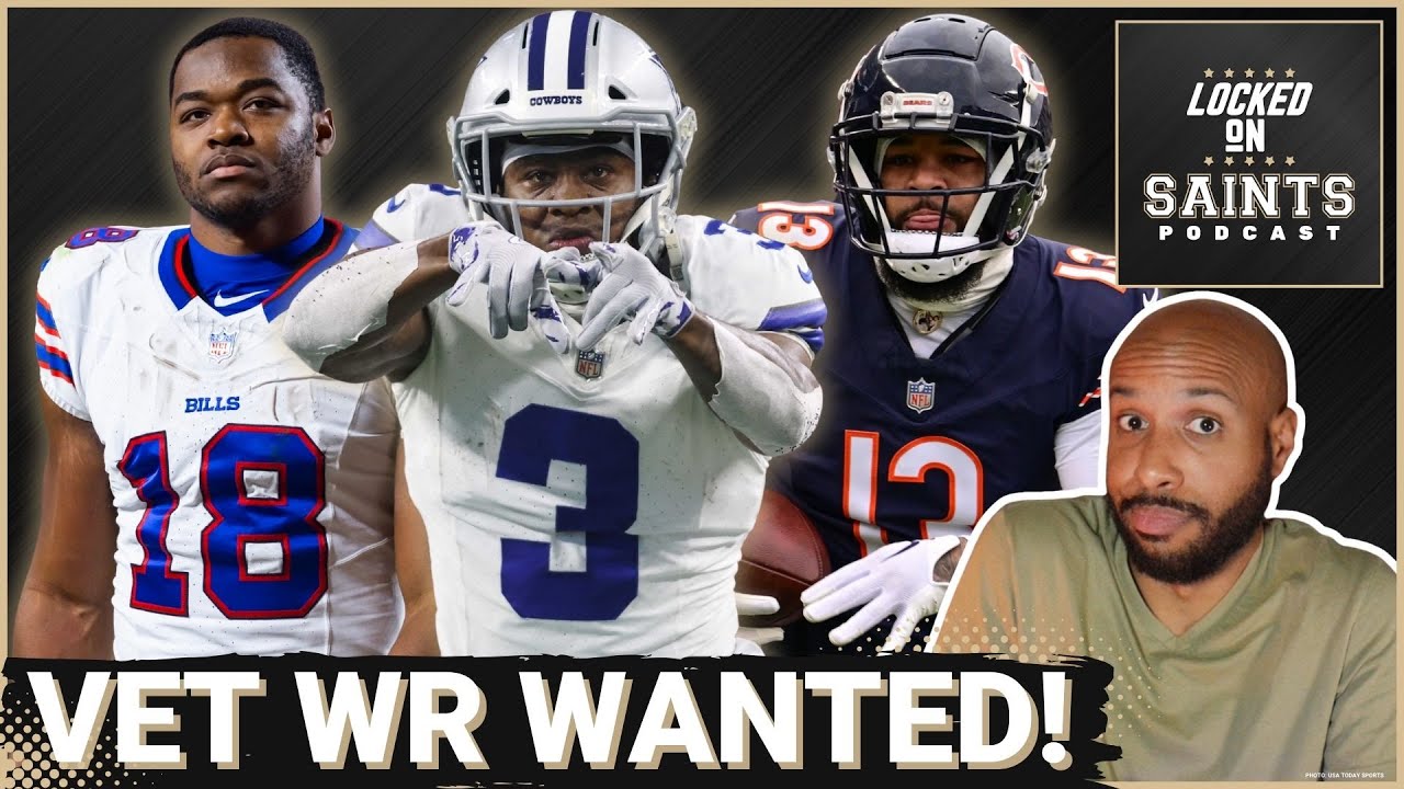 WATCH: HELP WANTED: New Orleans Saints' Receiver Room DESPERATELY Needs Veteran Leadership