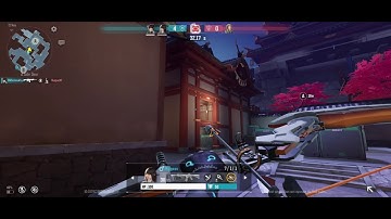 Ace clutch 1v5 in hyper front, valorant mobile clone