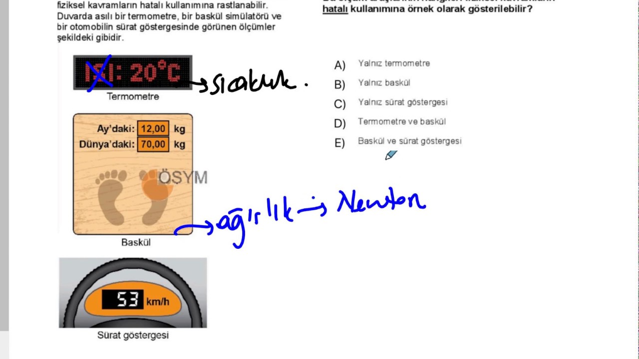 2020 MSÜ FİZİK SORU ÇÖZÜMLERİ FİZİK KÜPÜ DERYA HOCA #fizik #tyt #msü2020