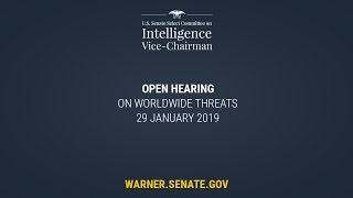 Senate Intelligence Committee Hearing on Worldwide Threats