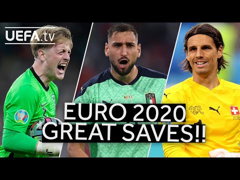 PICKFORD, DONNARUMMA, SOMMER | Great EURO 2020 SAVES!!