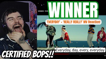 WINNER - 'Everyday' + 'Really Really' MV Reaction!