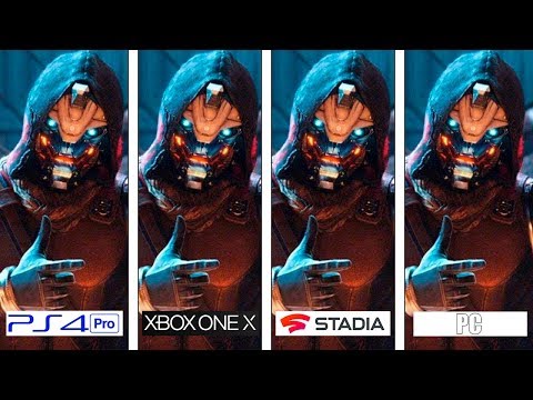 Destiny 2 | Stadia - PC - PS4 Pro - ONE X | 4K Graphics Comparison