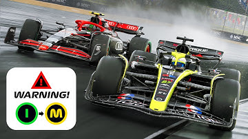 NEW Stealth Livery! Taking a MASSIVE Gamble in a Wet/Dry Race... - F1 25 MY TEAM CAREER Part 40