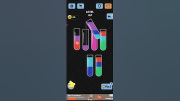 Water Color Sort Level 42 Walkthrough