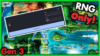 LONGEST FIGHT EVER! - Can I Beat Pokemon Emerald with a team picked by a Random Number Generator?