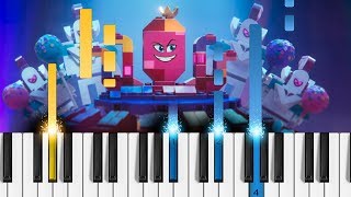 Not Evil - The Lego Movie 2: The Second Part - Piano Tutorial / Piano Cover