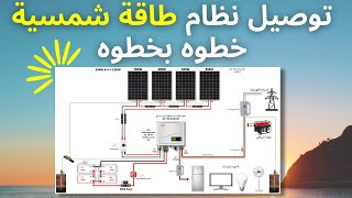 Wiring a Hybrid Solar PV System Considering Safety Standards and Requirements ( Step by Step )