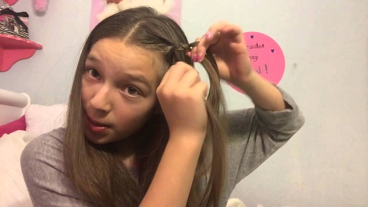 Braided Bang Tutorial! - YouTube