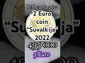 Lithuania 🇱🇹 , 2 Euro coin “Suvalkija". #rare #coin #money #cool #euro