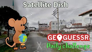 Geoguessr Daily Challenge - NMPZ November Challenge - This Satellite Dish Told Me Where I Was