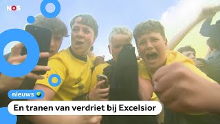 Tranen van geluk bij NAC, de club gaat naar de eredivisie